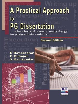 cover image of A Practical Approach to PG Dissertation